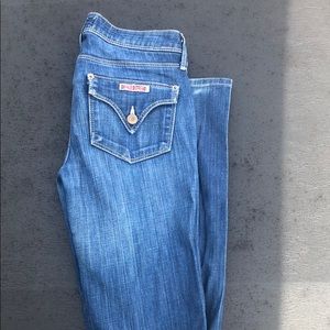Hudson straight leg jeans